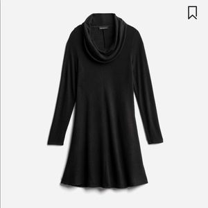 Cowl Neck Knit Dress